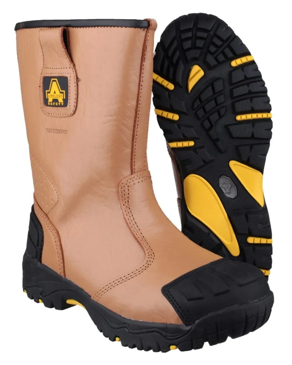 Amblers Safety FS143 Waterproof S3 SRC Safety Rigger Boots