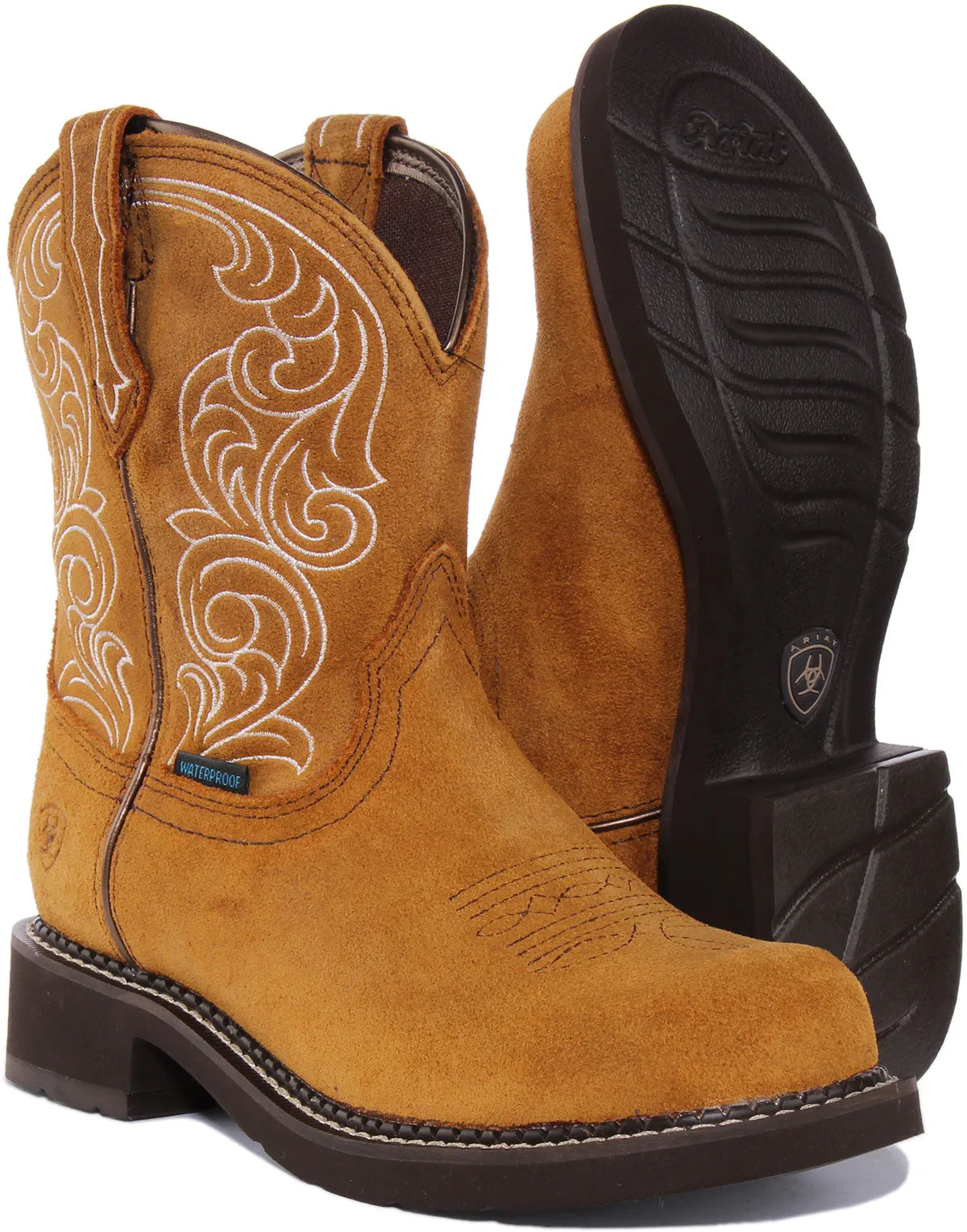 Ariat Fatbaby Heritage Waterproof In Tan For Women