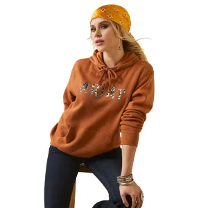 Ariat Ladies R.E.A.L Cow Hyde Glazed Ginger Hoodie 10046453