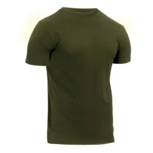 Athletic Fit Solid Color Military T-Shirt