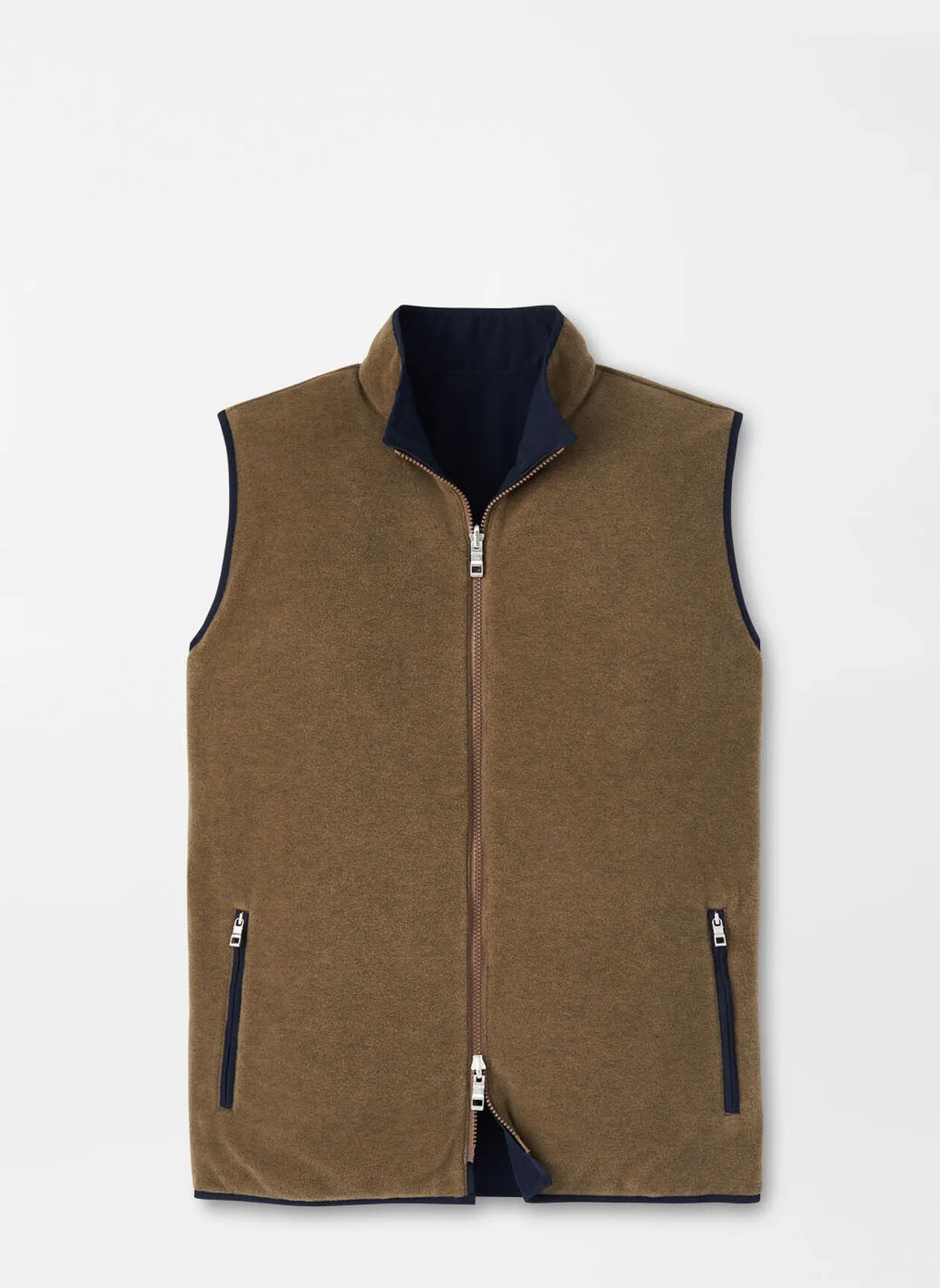 Brentwood Reversible Fleece Vest by Peter Millar - Navy