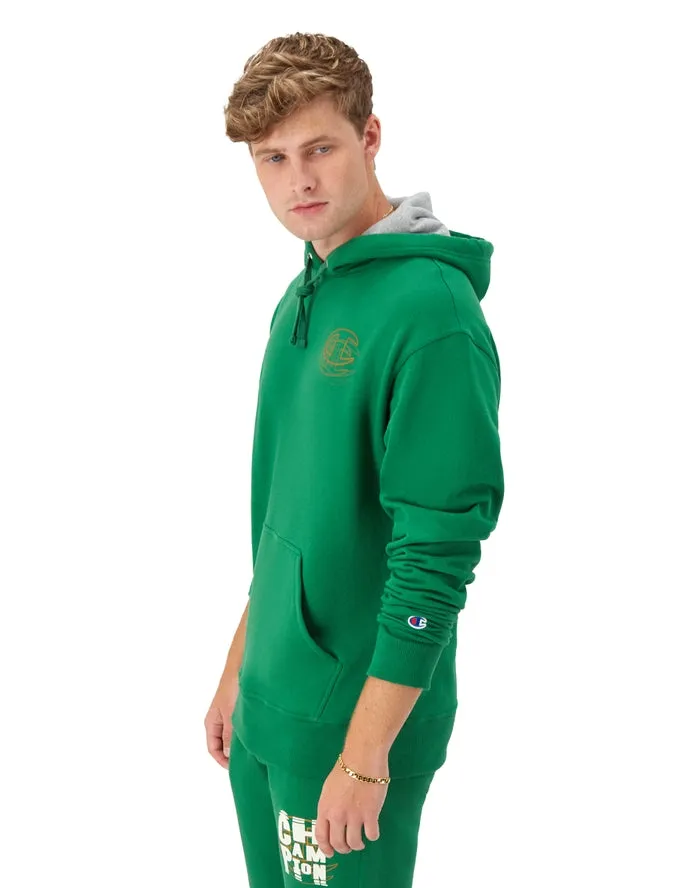 Champion Men's Dizzy C Logo Powerblend Hoodie