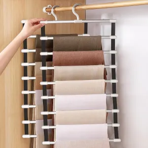 Chic 6/8 Tier Trouser Hanger - Ultimate Closet Space Saver