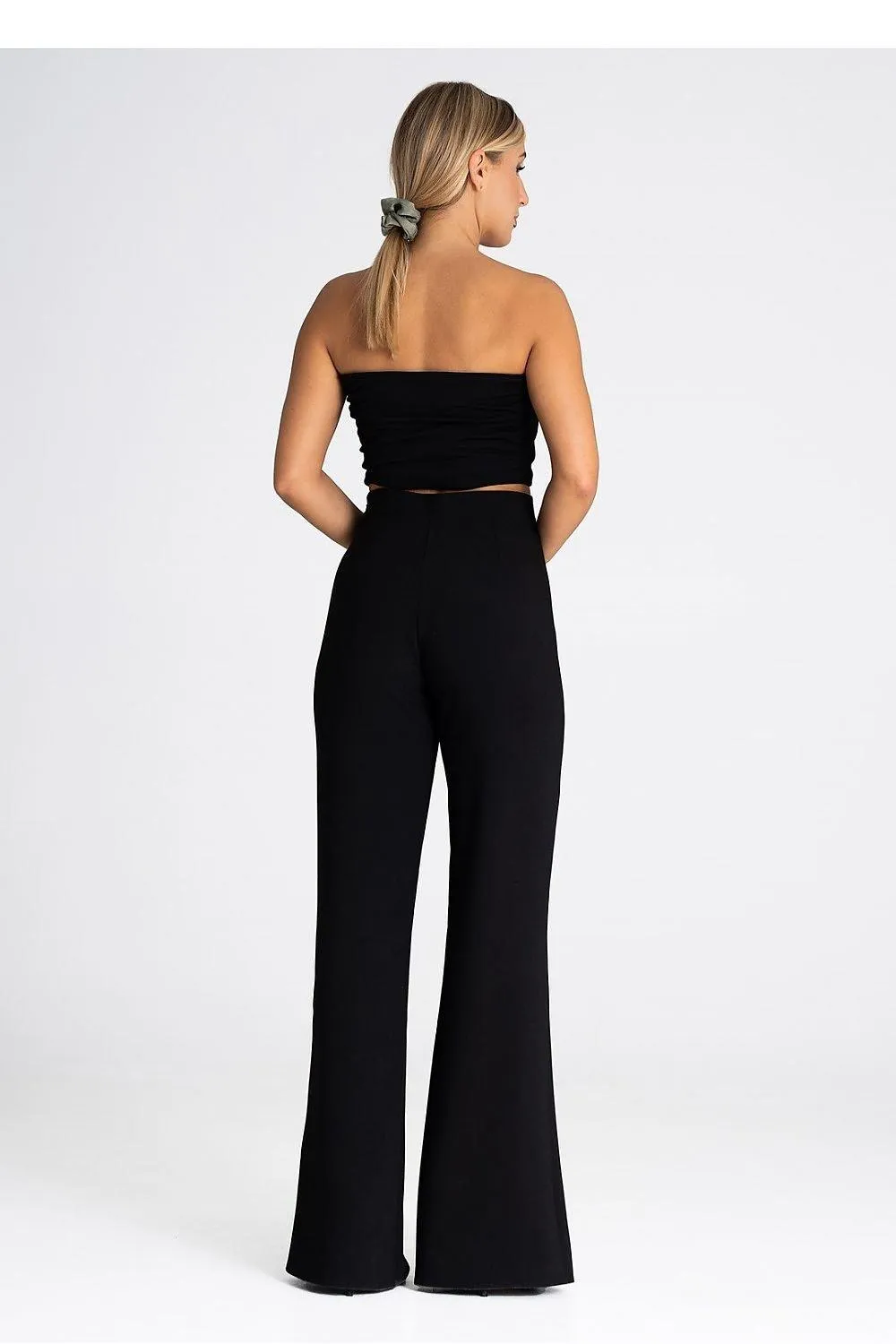 Chic Side Zip Slit Trousers for Women