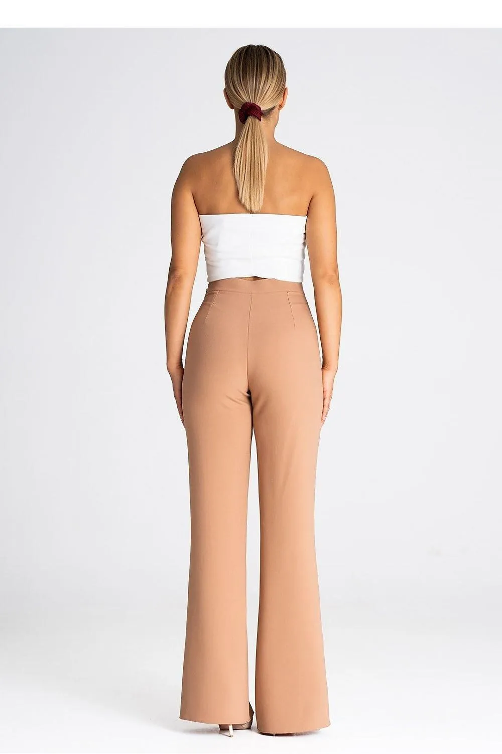 Chic Side Zip Slit Trousers for Women