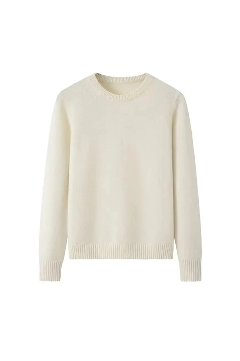 Classic Heavyweight 100 Cashmere Crewneck Sweater