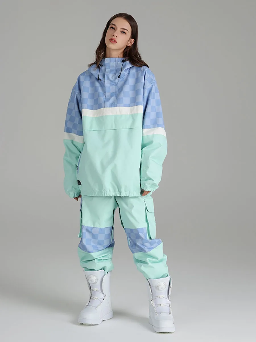 Colorblock Overhead Snow Jackets and Snow Pants - Women's