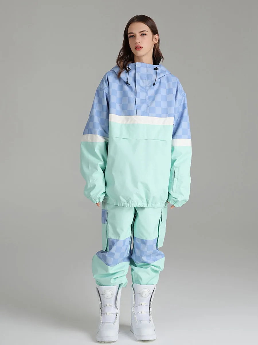 Colorblock Overhead Snow Jackets and Snow Pants - Women's