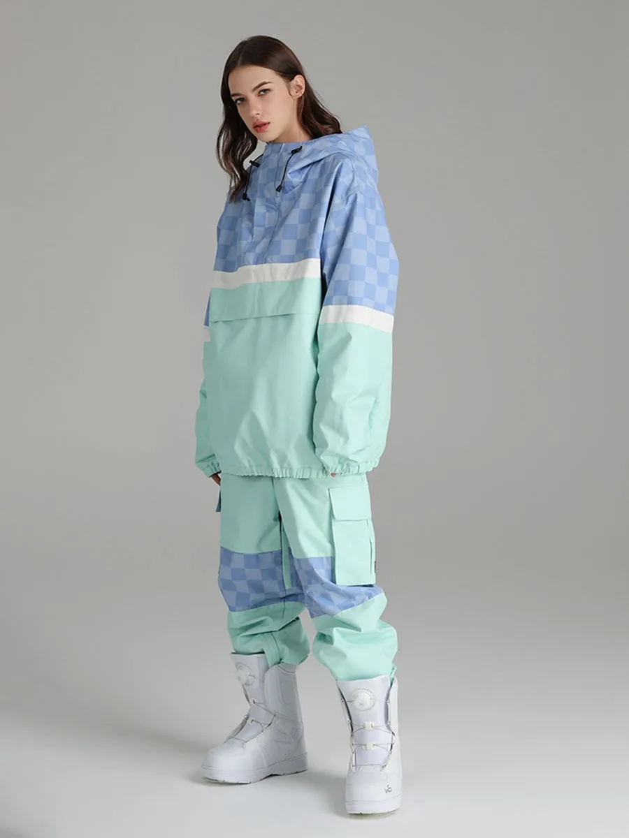 Colorblock Overhead Snow Jackets and Snow Pants - Women's