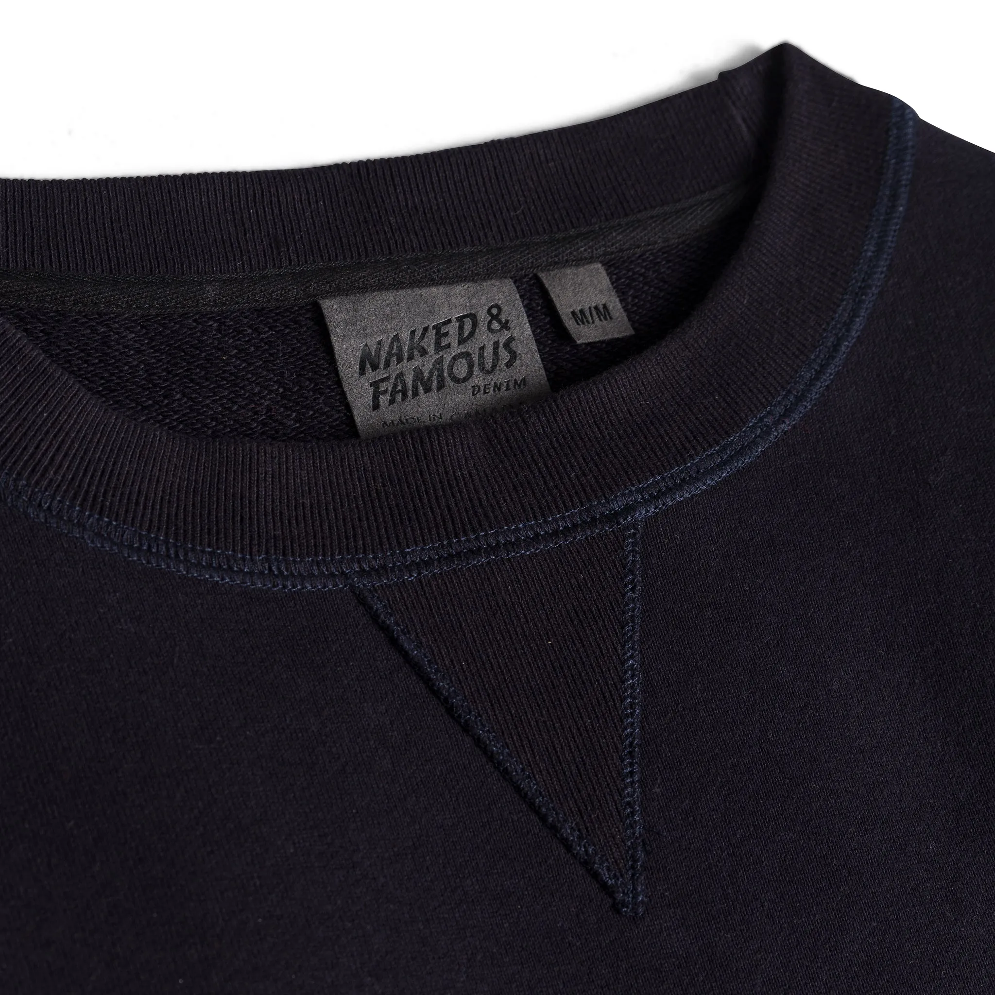 Crewneck - Heavyweight Terry - Navy