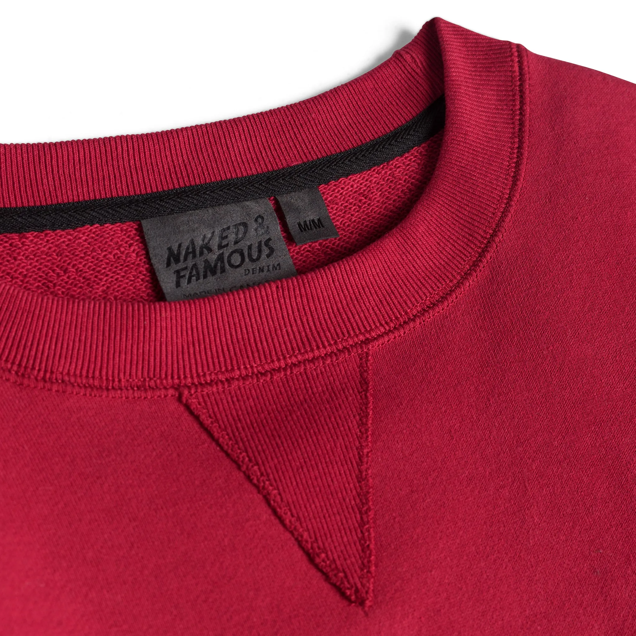 Crewneck - Heavyweight Terry - Red