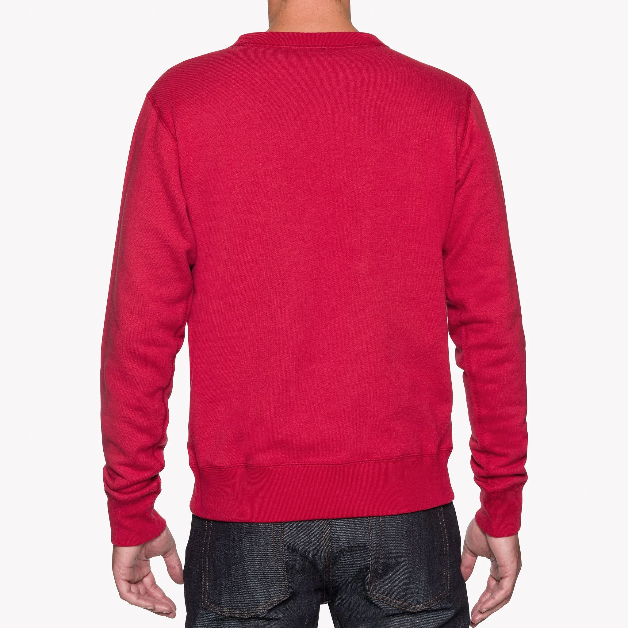 Crewneck - Heavyweight Terry - Red