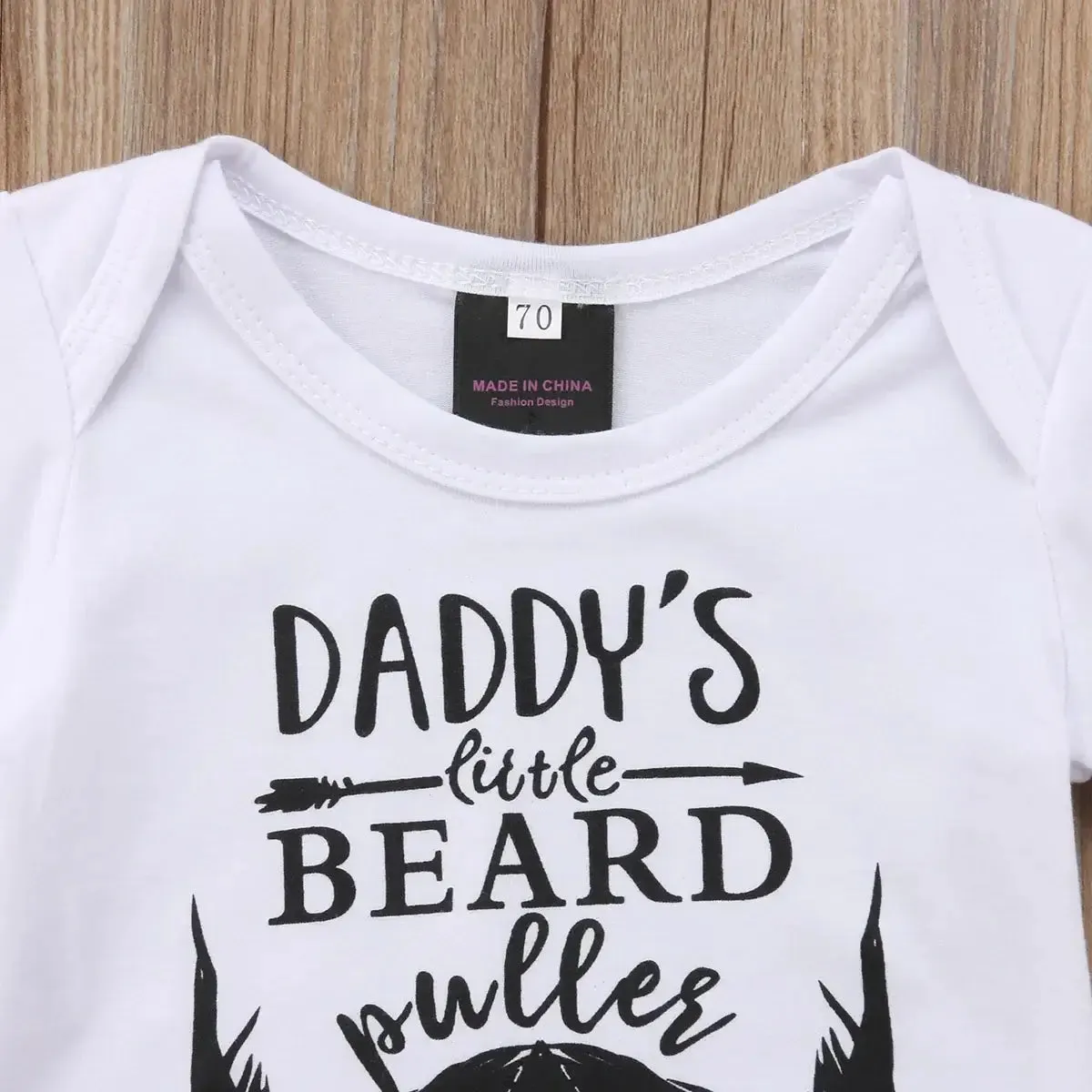 Daddy's Beard Puller Baby Bodysuit