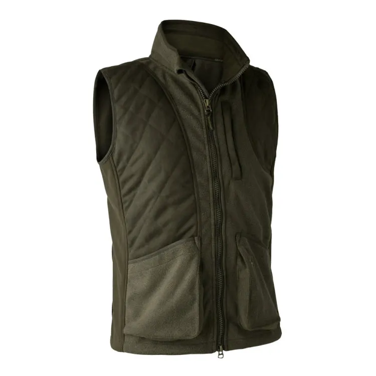 Deerhunter Gamekeeper Shooting Waistcoat - Graphite Green Melange