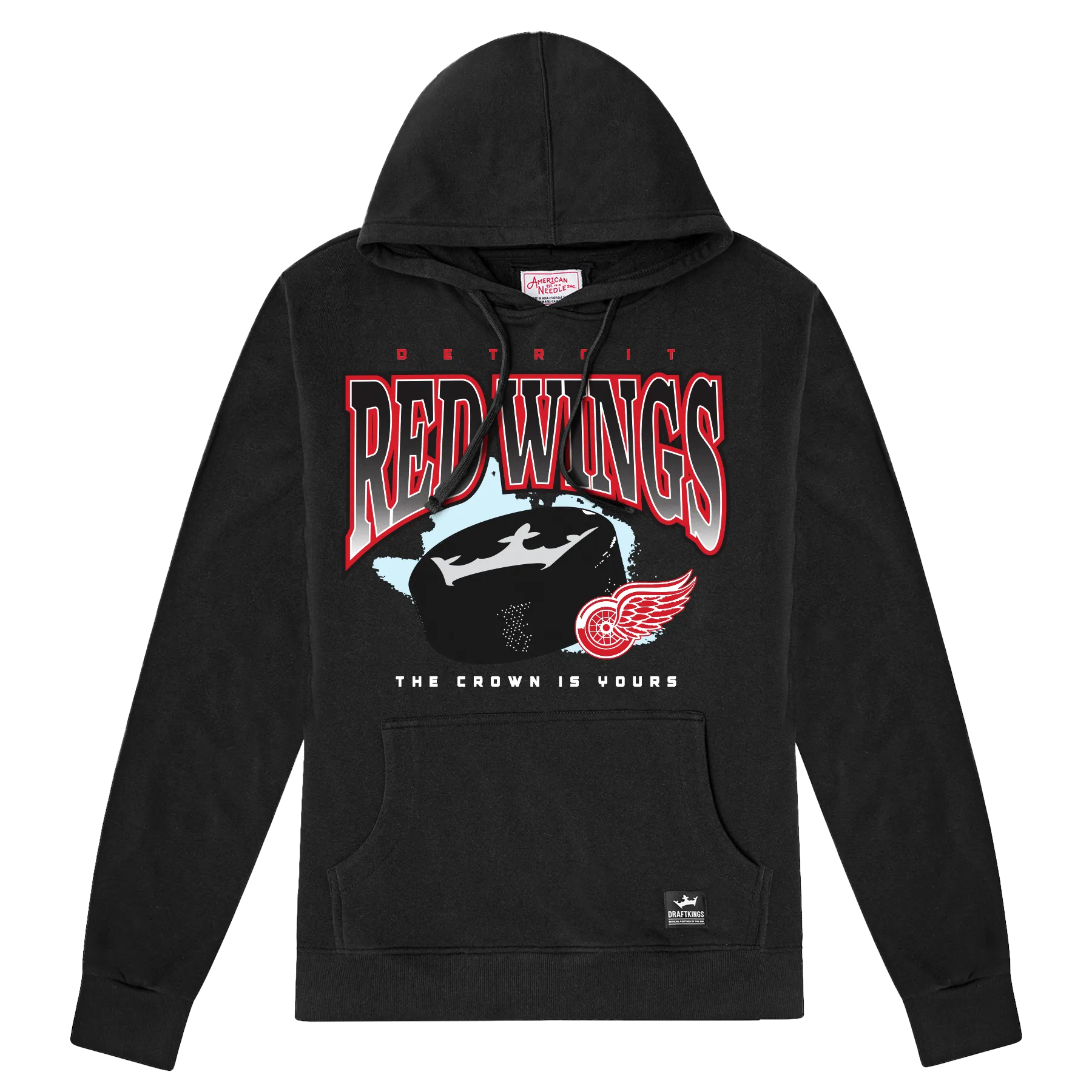 Detroit Red Wings Puck Pipeline Hoodie