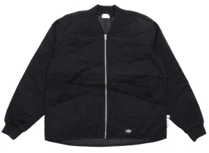 Dickies Insulated Quilted Jacket in Black