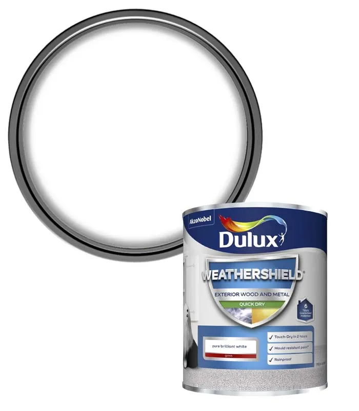 Dulux Weathershield Quick Dry Gloss Paint