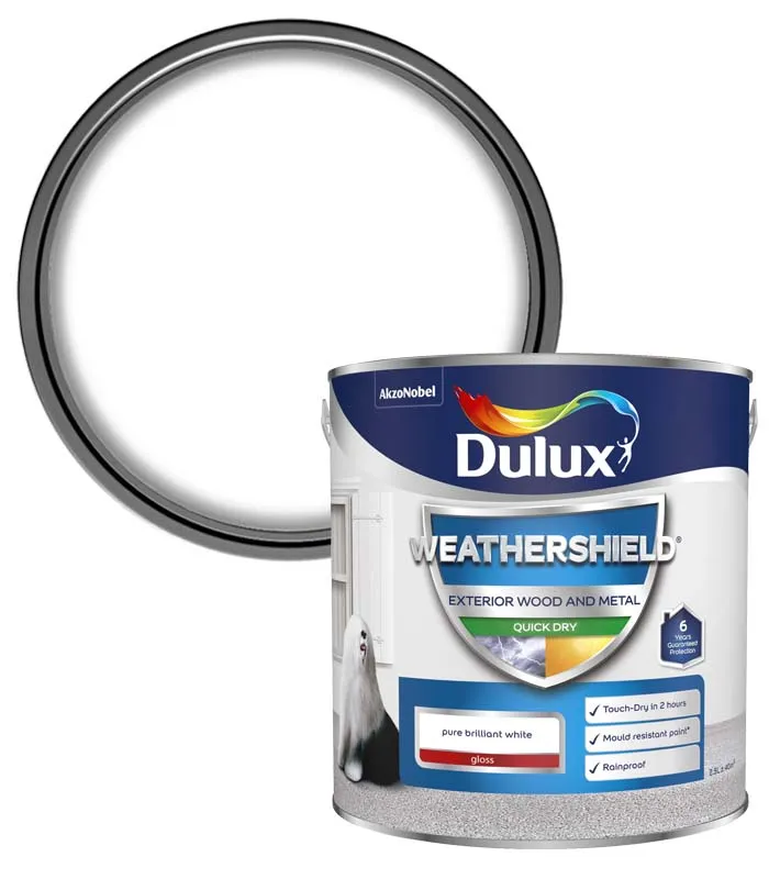 Dulux Weathershield Quick Dry Gloss Paint