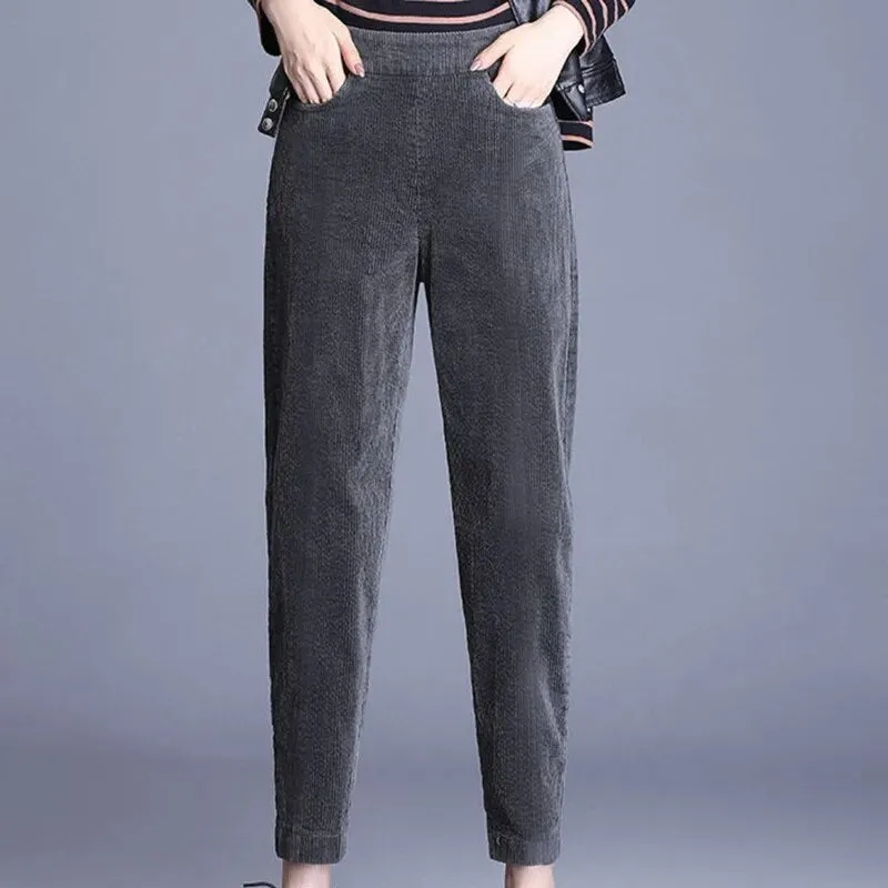 Elise - Women's Corduroy Warm Pants