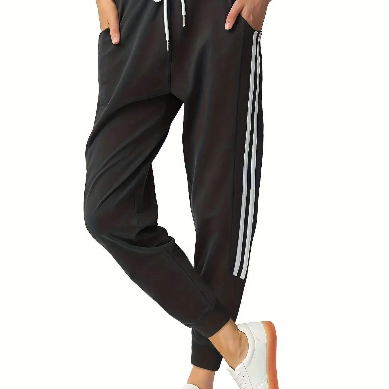 Emma | Women's polyester sweatpants with drawstring and pockets