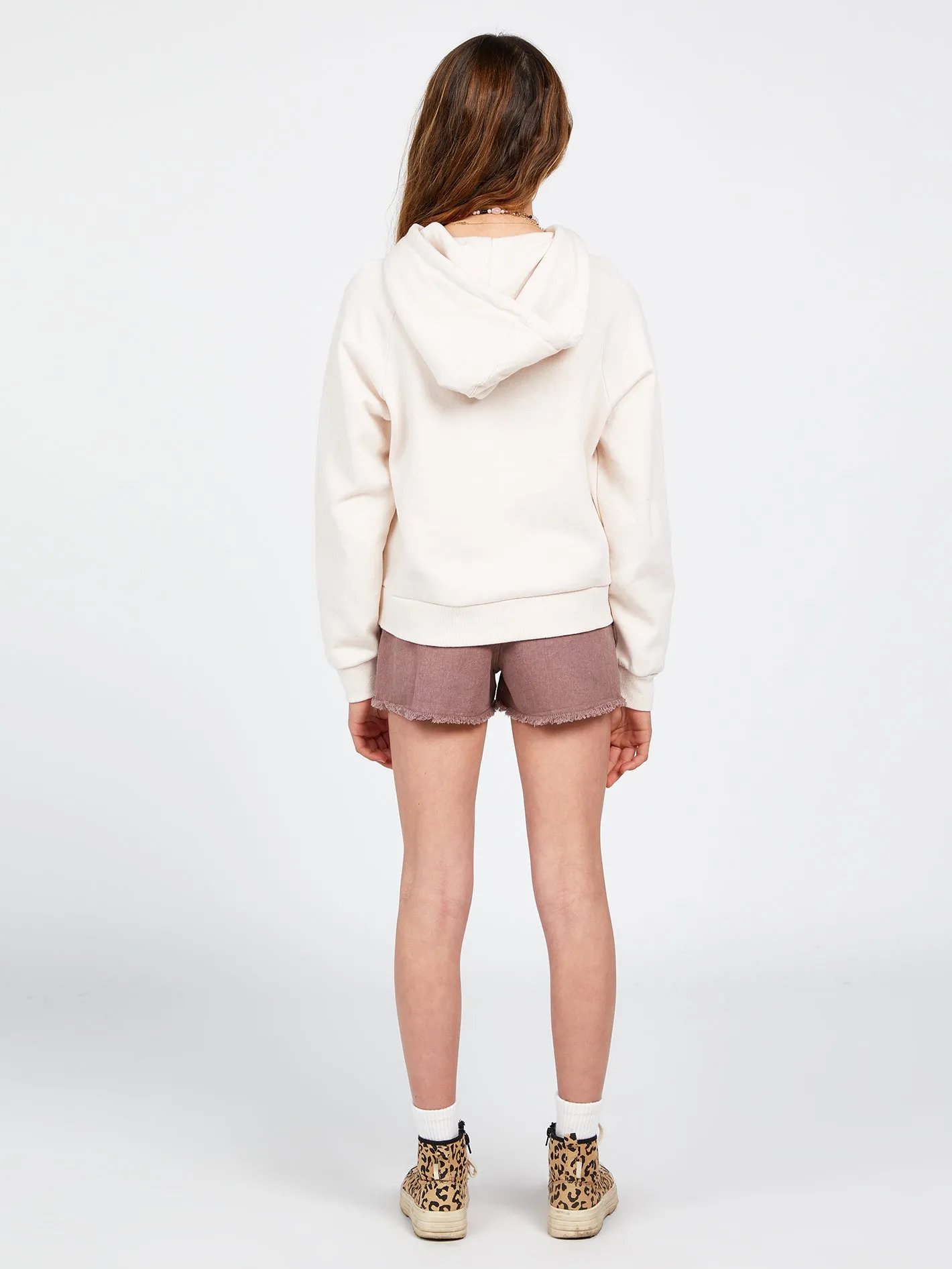 Girls Truly Stokin Hoodie - Sand