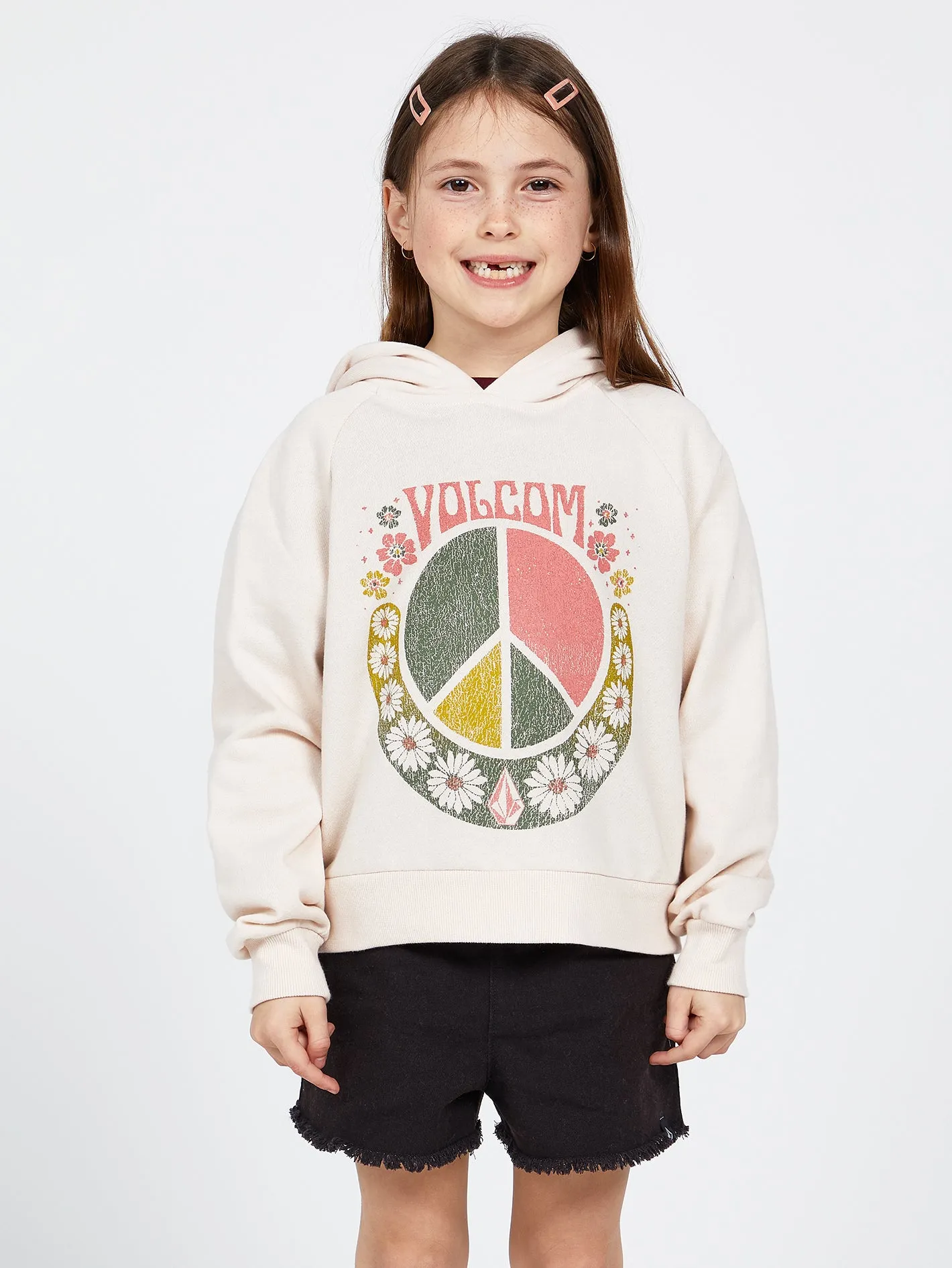 Girls Truly Stokin Hoodie - Sand