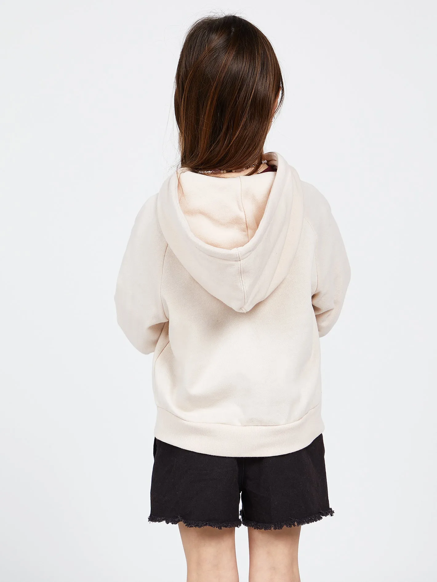 Girls Truly Stokin Hoodie - Sand