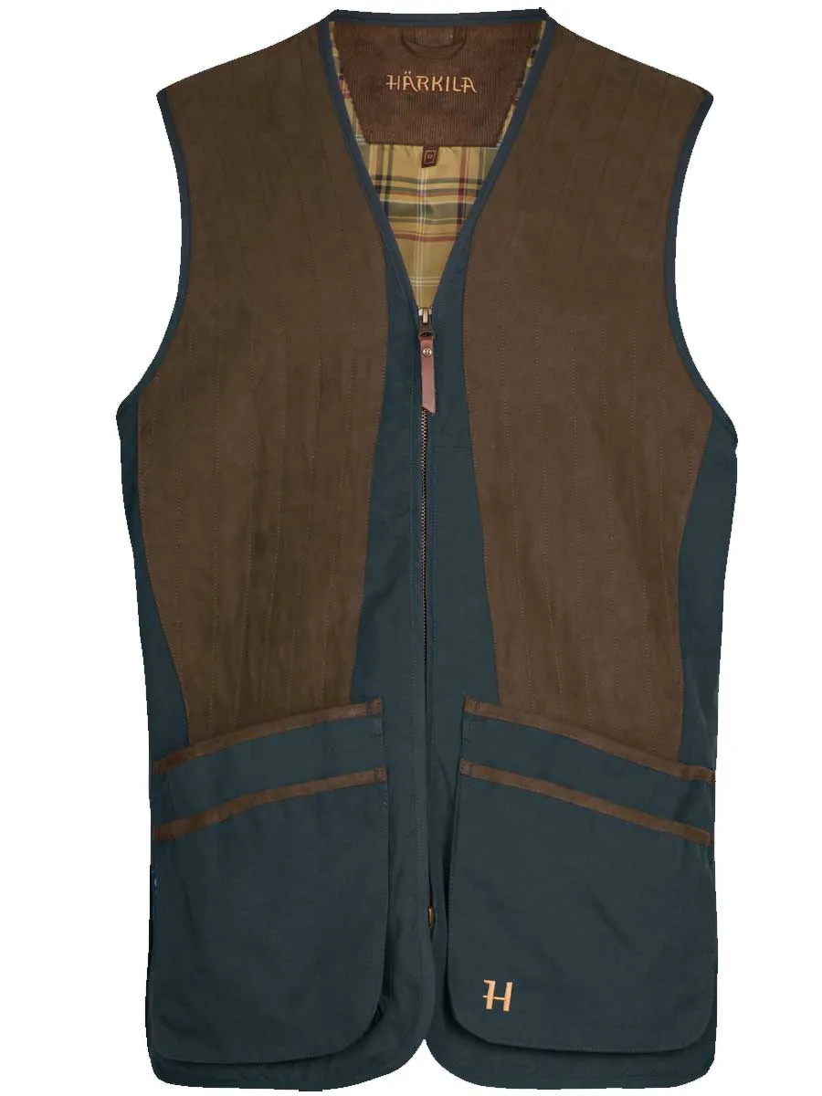 HARKILA Rannoch HSP Windproof Shooting Waistcoat - Mens - Dark Navy