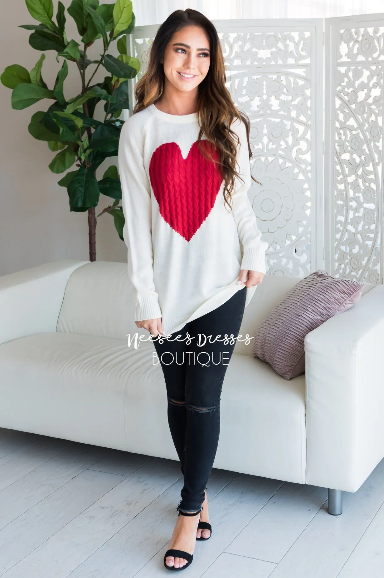 Heart Strings Sweater