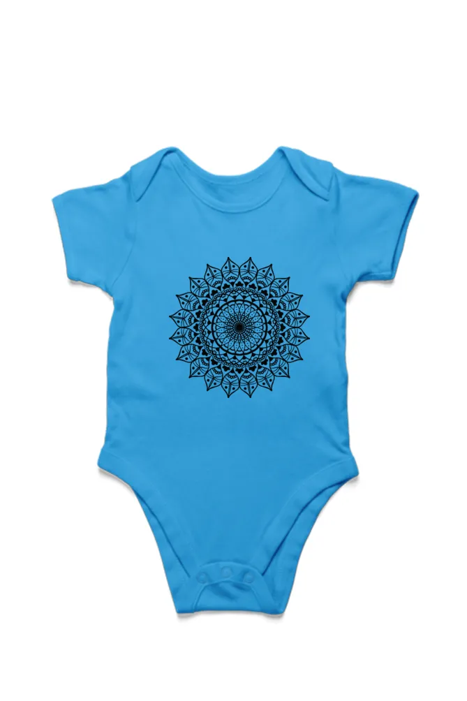 Kids Rompers with Mandala Art – Stylish & Cozy for Little Explorers