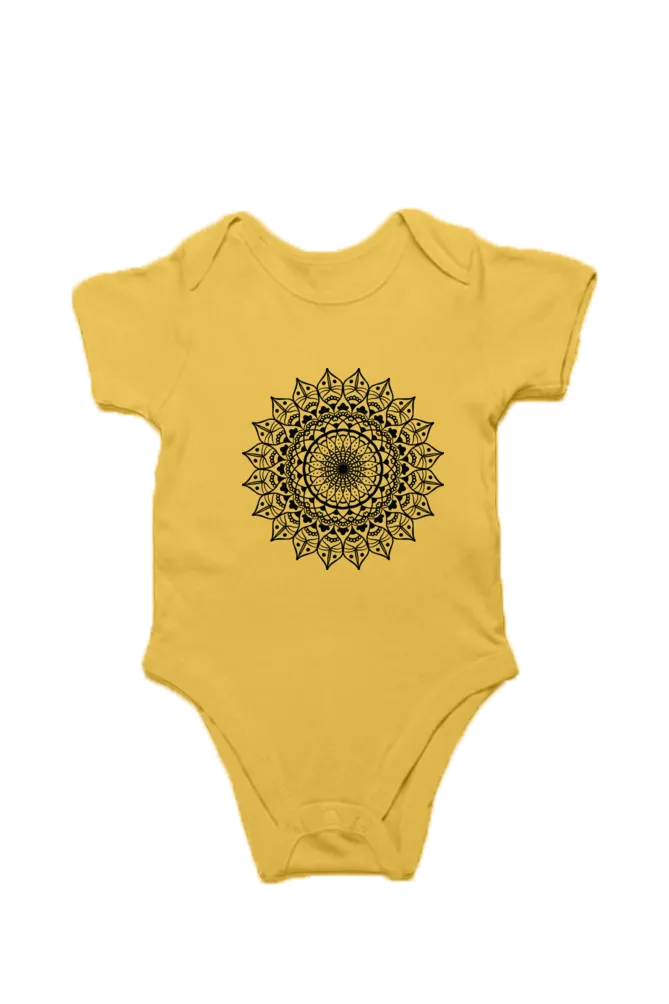 Kids Rompers with Mandala Art – Stylish & Cozy for Little Explorers