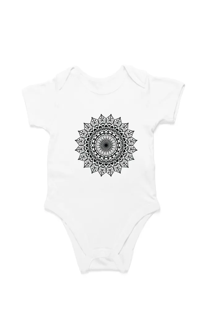 Kids Rompers with Mandala Art – Stylish & Cozy for Little Explorers