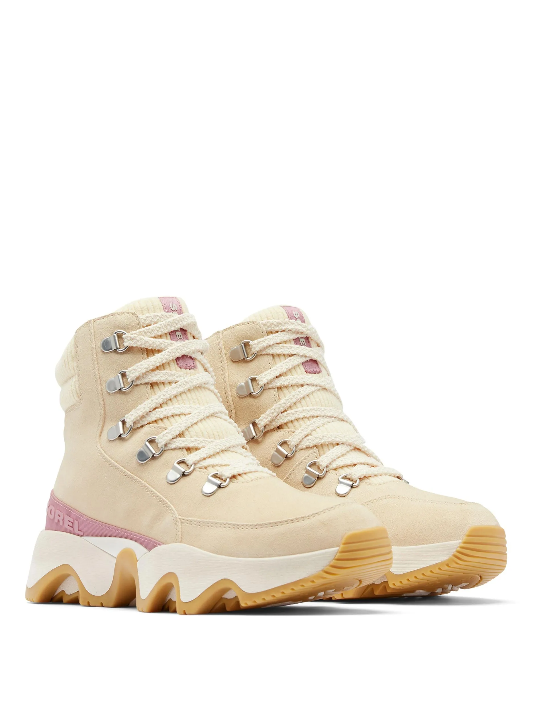 Kinetic Impact Conquest Plus Waterproof Sneaker Boots - Honey White/Dazed Mauve