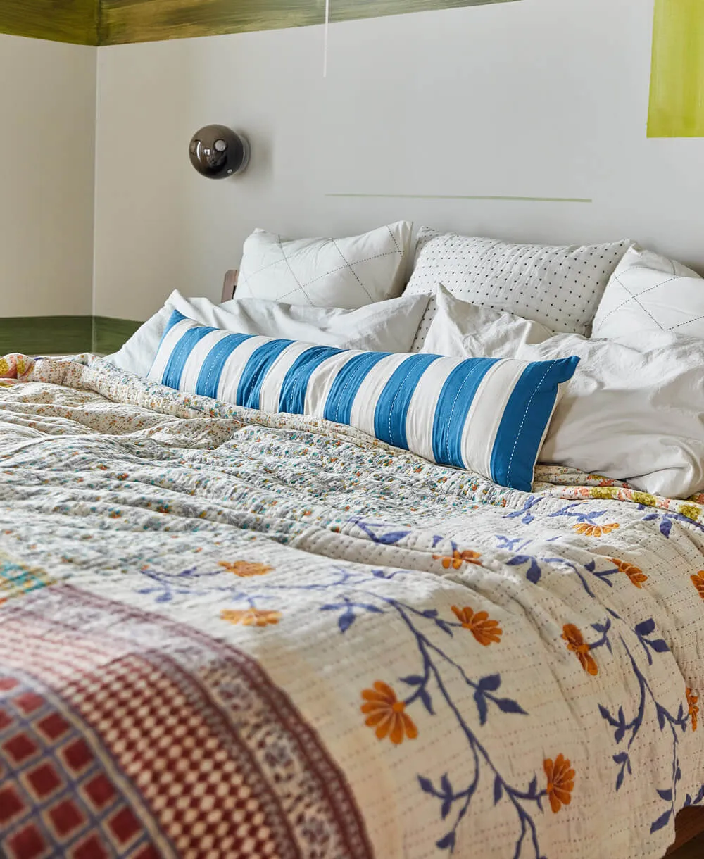 King Kantha Quilt Bedding - No. 240522