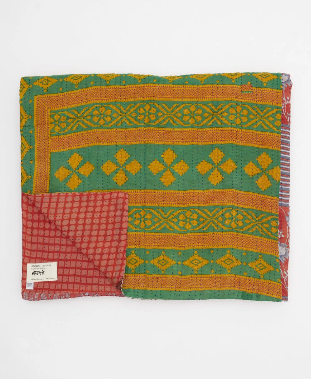 King Kantha Quilt Bedding - No. 240524