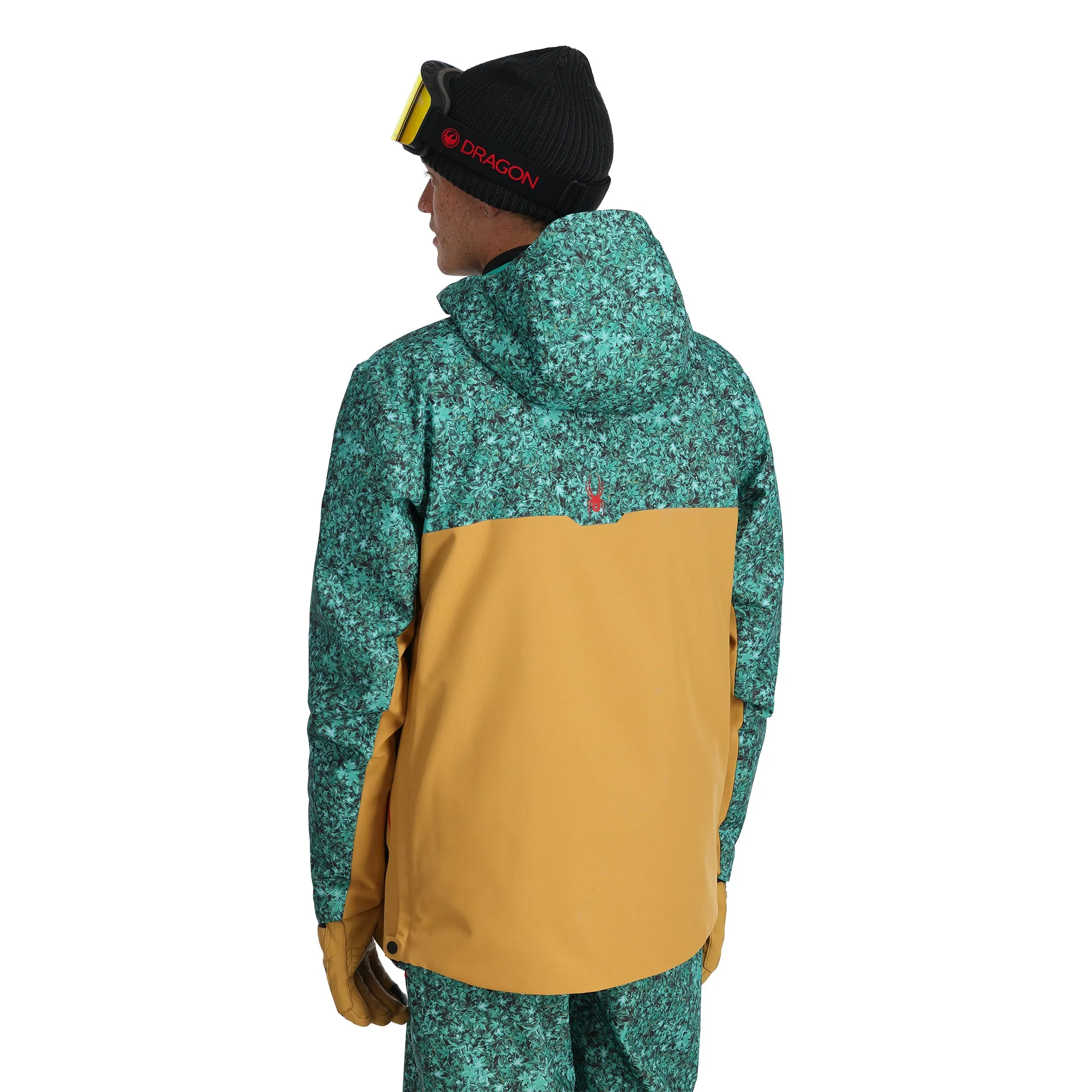 Mens All Out Anorak - Maple Haze Teal Green