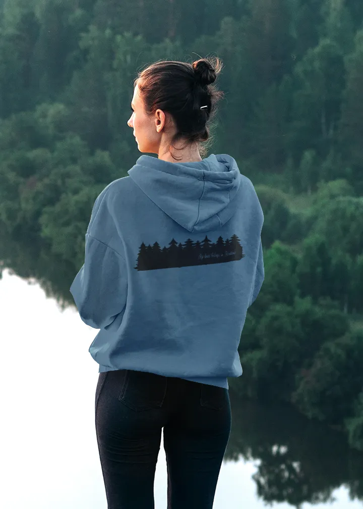 My Heart Belongs in Montana Zip Hoodie