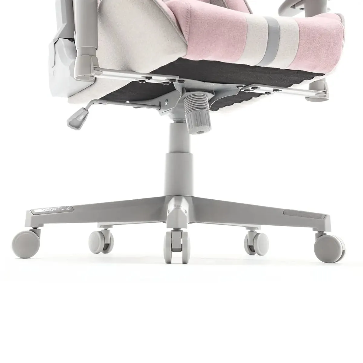 Mysa Office Gaming Chair, Pink, Gray Base