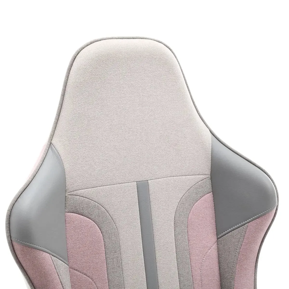 Mysa Office Gaming Chair, Pink, Gray Base