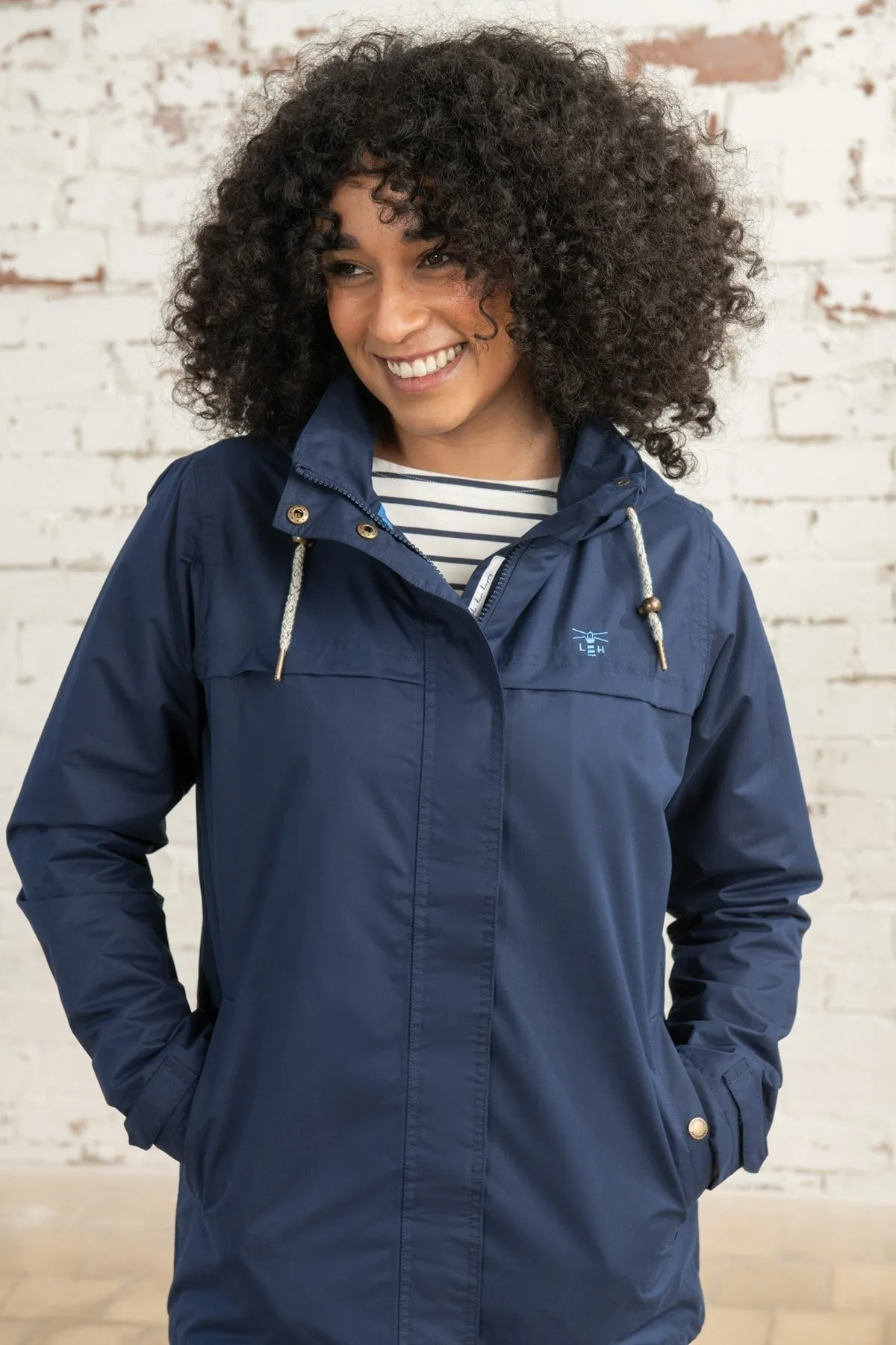 Navy Beachcomber Coat