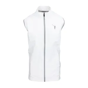 NLU Vest | White w/ Grey Logo