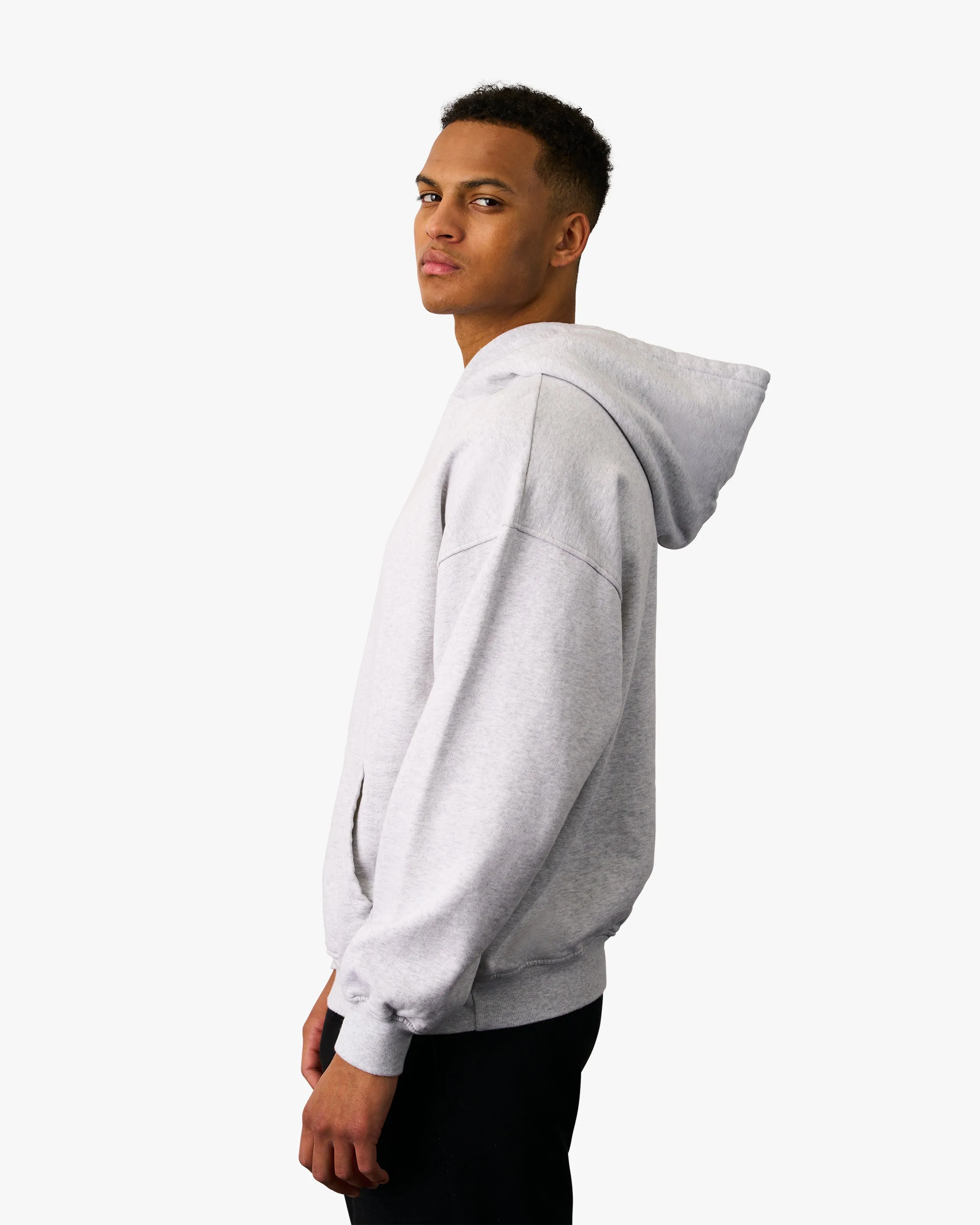 Organic Oversized Hood - Cedar Brown