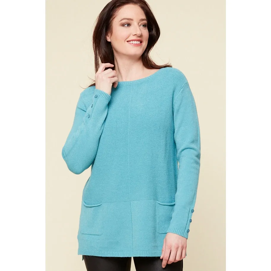 Parkhurst | Ingrid Pullover Tunic With Separate Collar | Women's