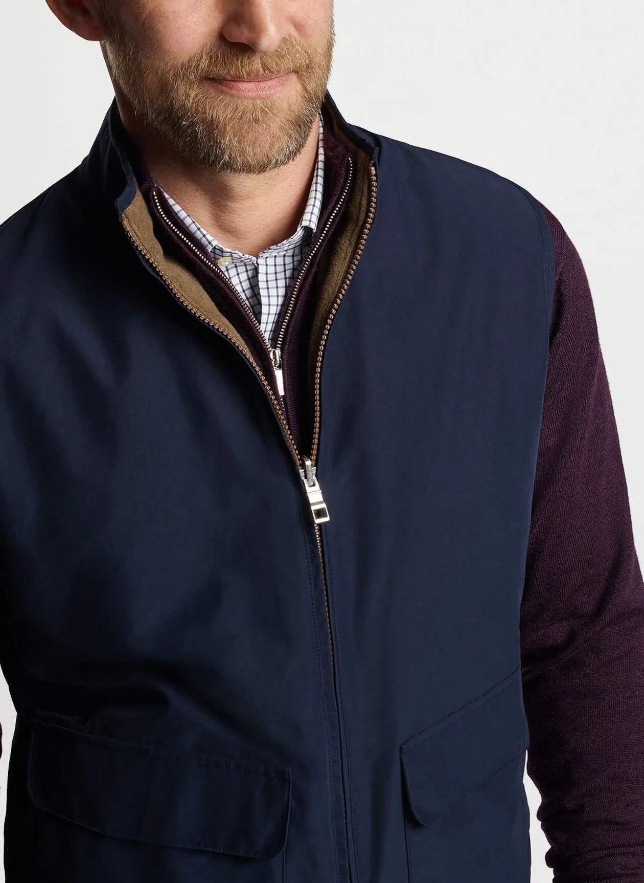 Peter Millar Brentwood Reversible Fleece Vest