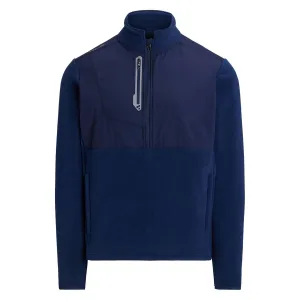 RLX Magic Fleece Half Zip Mid Layer Refined Navy - AW24