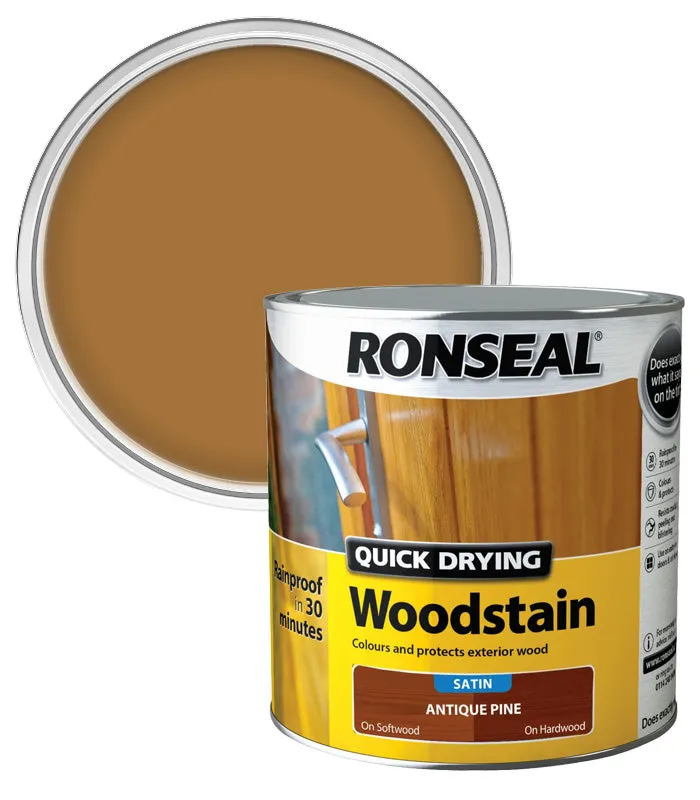 Ronseal Quick Drying Exterior Woodstain