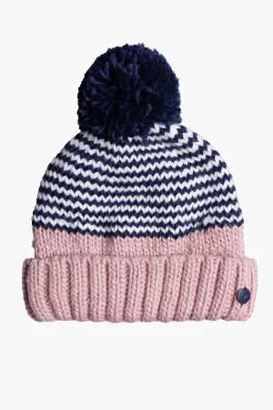 Roxy Frozenfall Kids Beanie - Dawn Pink