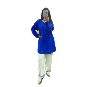 Safae Silk Tunic and Trouser Set