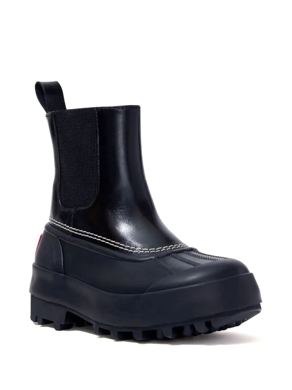 SOREL x Proenza Schouler Caribou Chelsea Boots in Black/Chalk