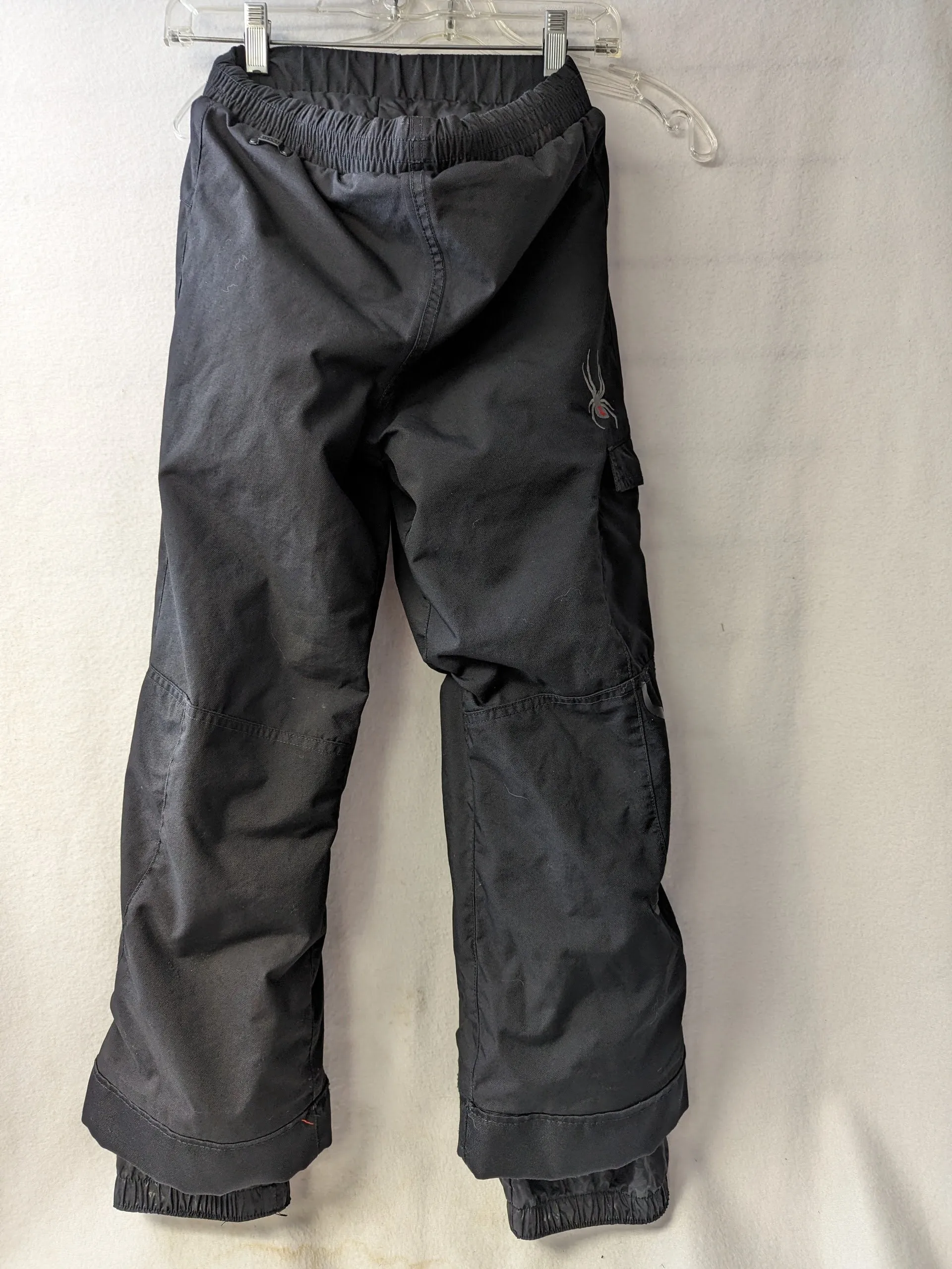 Spyder Insulated Youth Ski/Snowboard Pants Size Youth Medium 8 Color Black Used